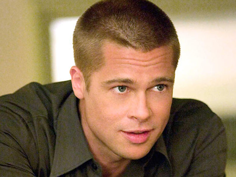 1 brad pit MAN MAN gemilimeterd haar Miller Wentworth