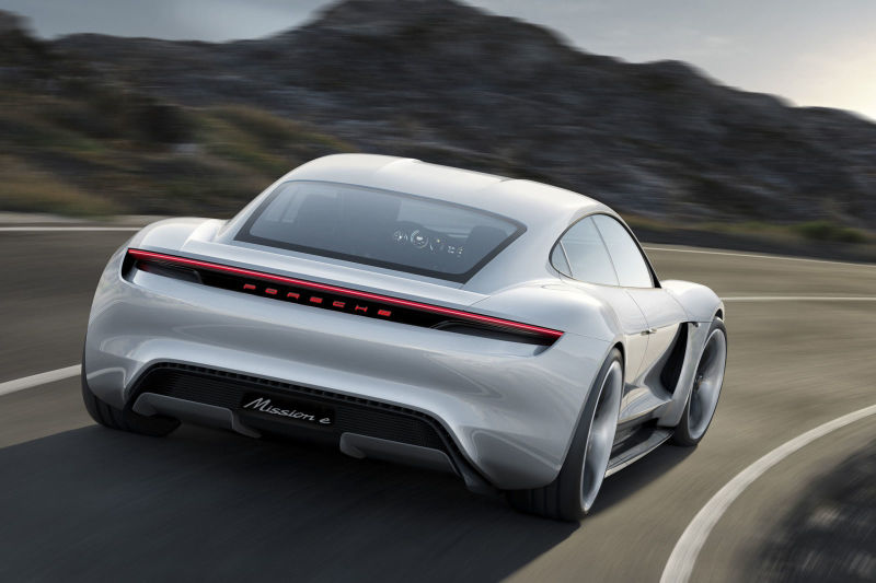 MAN MAN Porche Mission E electrische auto