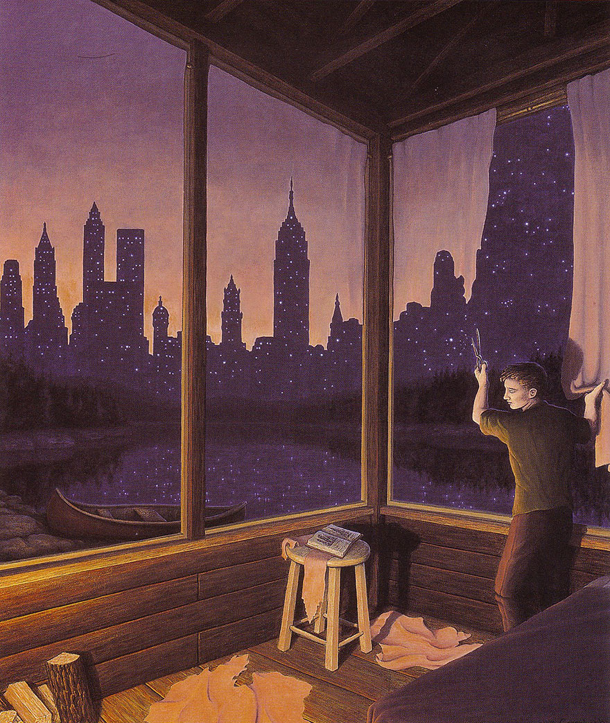 Optische illusie Magisch realism rob Gonsalves1