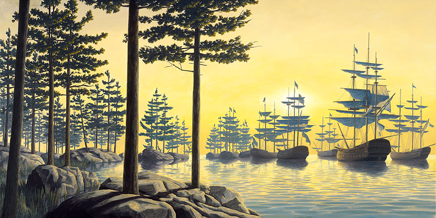 Optische illusie Magisch realism rob Gonsalves10