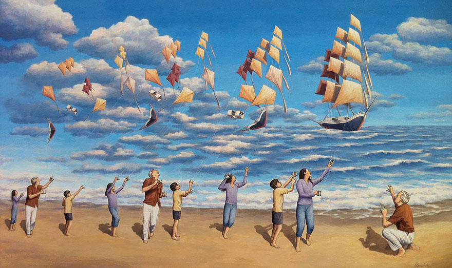 Optische illusie Magisch realism rob Gonsalves12