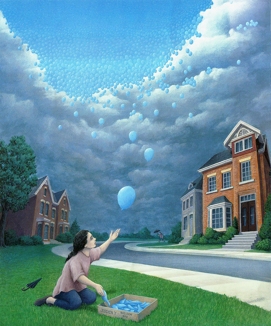 Optische illusie Magisch realism rob Gonsalves15