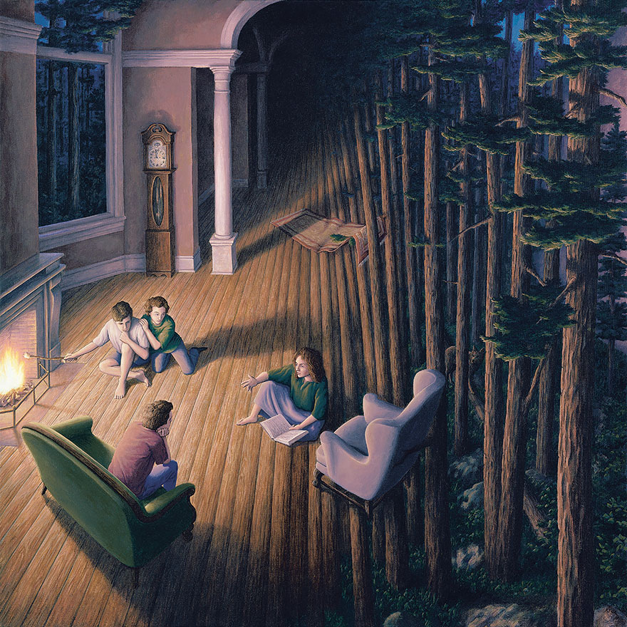 Optische illusie Magisch realism rob Gonsalves18