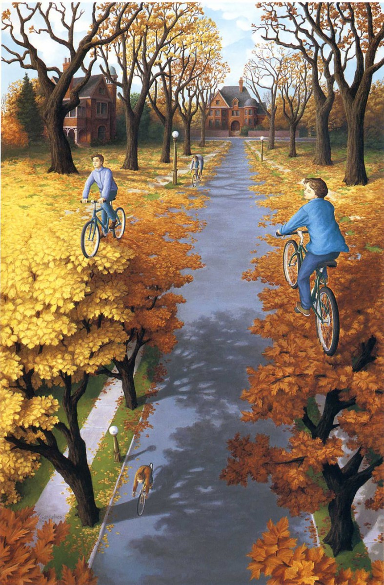 Optische illusie Magisch realism rob Gonsalves2
