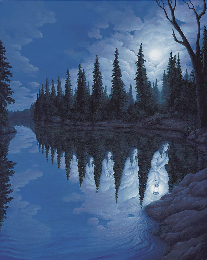 Optische illusie Magisch realism rob Gonsalves21