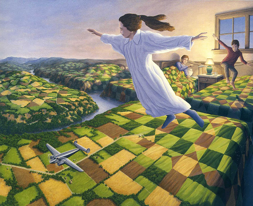 Optische illusie Magisch realism rob Gonsalves5