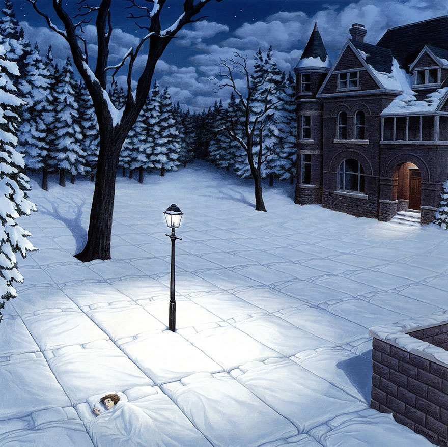Optische illusie Magisch realism rob Gonsalves9