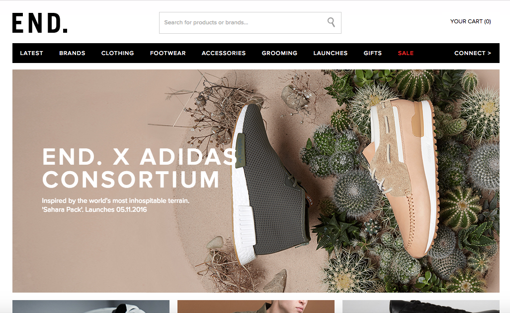 End clothing man man online webwinkel shop