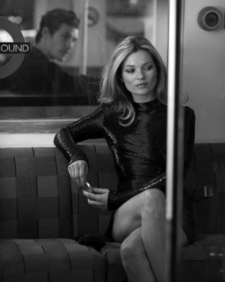 man man kate moss train