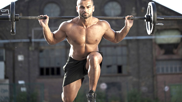 walking lunges man man legday