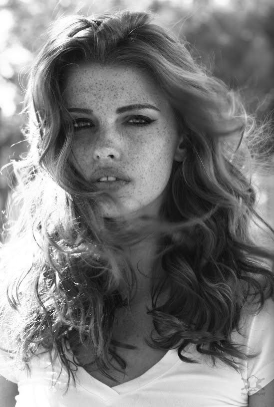 Mooie vrouwen sproetjes MAN MAN4