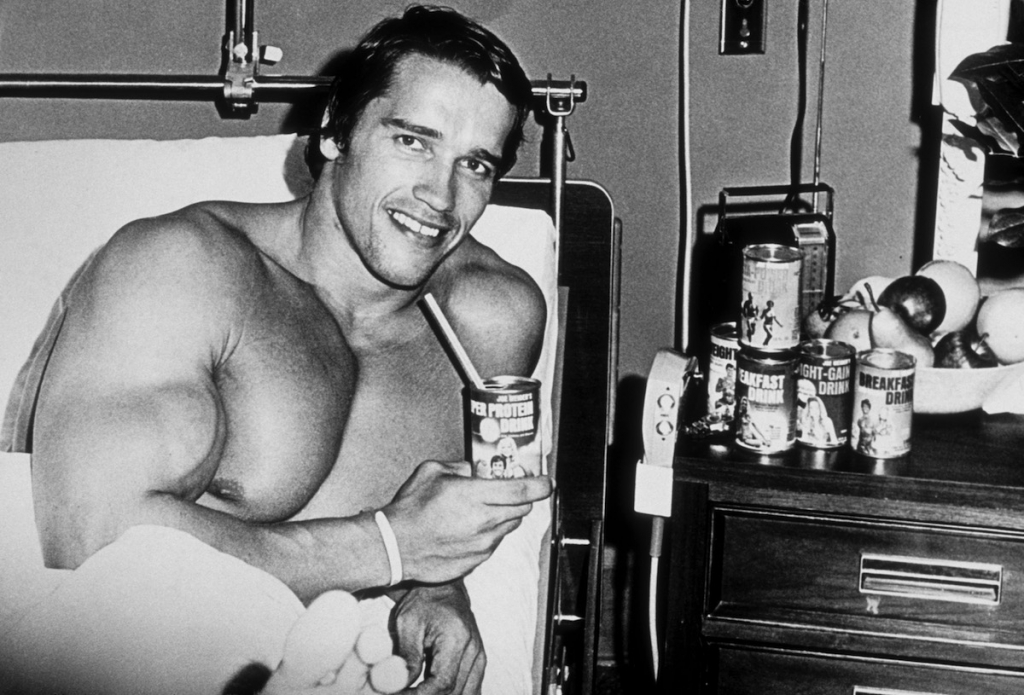 arnold proteine shakes man man