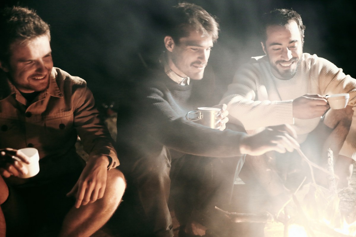 man man picknick avontuur