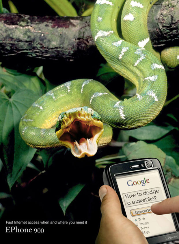 Orginele advertenties creatief vindingrijk man man marketing 0