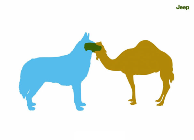 Orginele advertenties creatief vindingrijk man man marketing 21