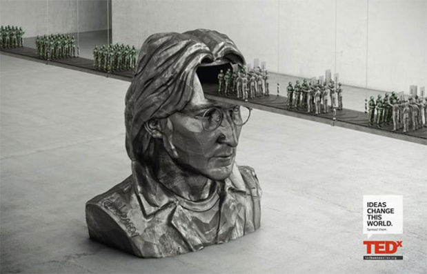 Orginele advertenties creatief vindingrijk man man marketing 6