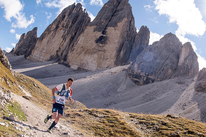 epische hardloop plekken ter wereld man man