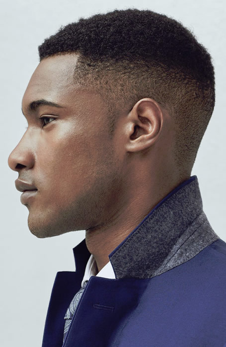 Herenkapsels met een opscheer kapper baber barbershop knippen haircut MAN MAN