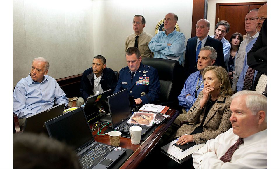 Barrack Obama-The situation room-meest icnoische foto's- MAN MAN