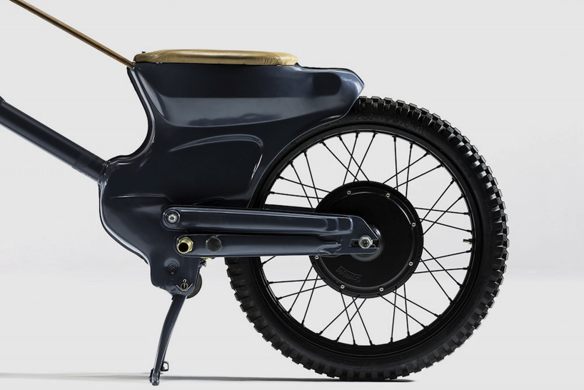 Deus-Elektrische motorfiets-blauwe motorfiets-motor-Australië-Hunda- MAN MAN