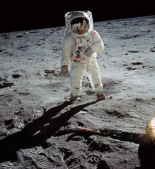Meest iconische foto's-neil armstrong-MAN MAN