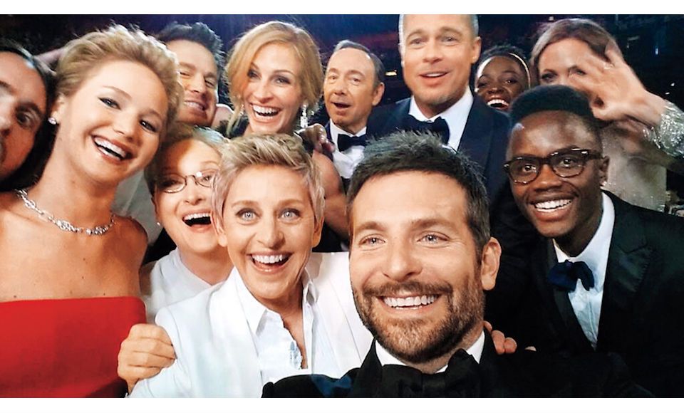 Selfie-celbrities-meest icnoische foto's-MAN MAN