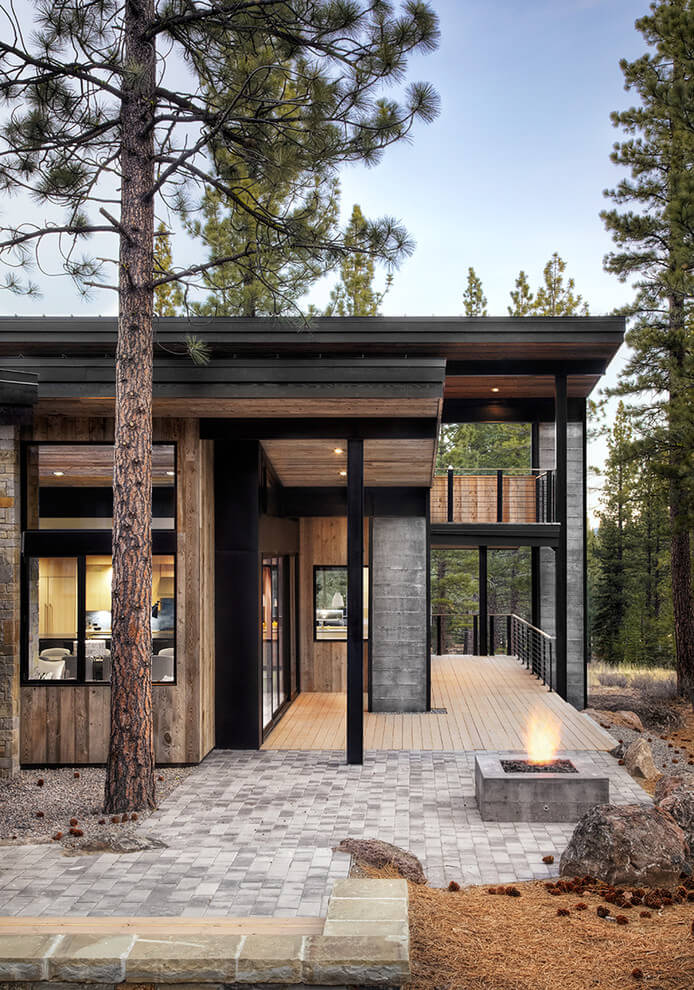 martis dunsmuir huis man man bossen blokhut luxe 1