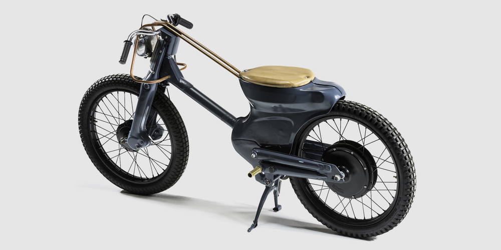 Deus-Elektrische motorfiets-blauwe motorfiets-motor-Australië-Hunda- MAN MAN