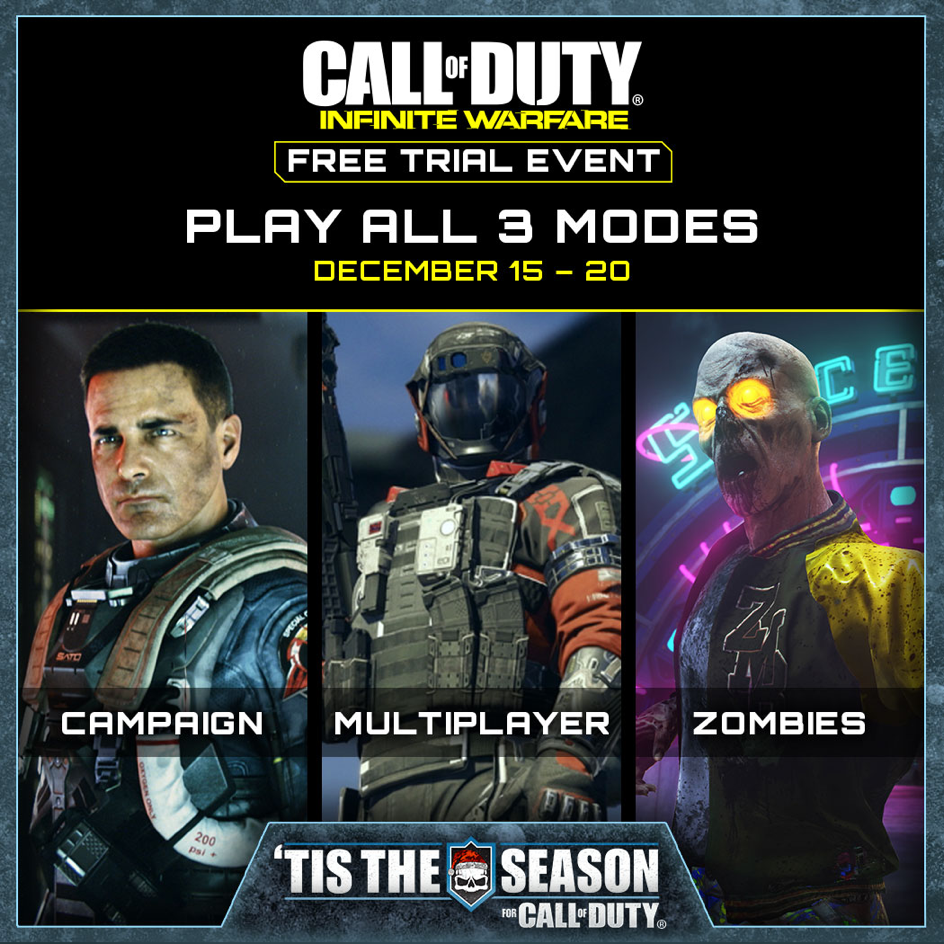 CALL OF DUTY infinite warfare gratis winnen man man