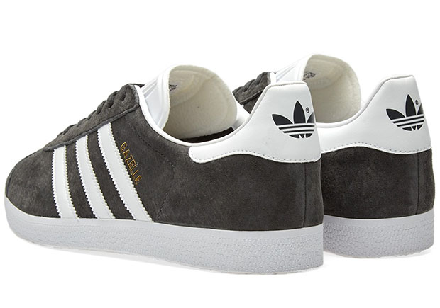 adidas gazelle solid grey man man sneakers 1