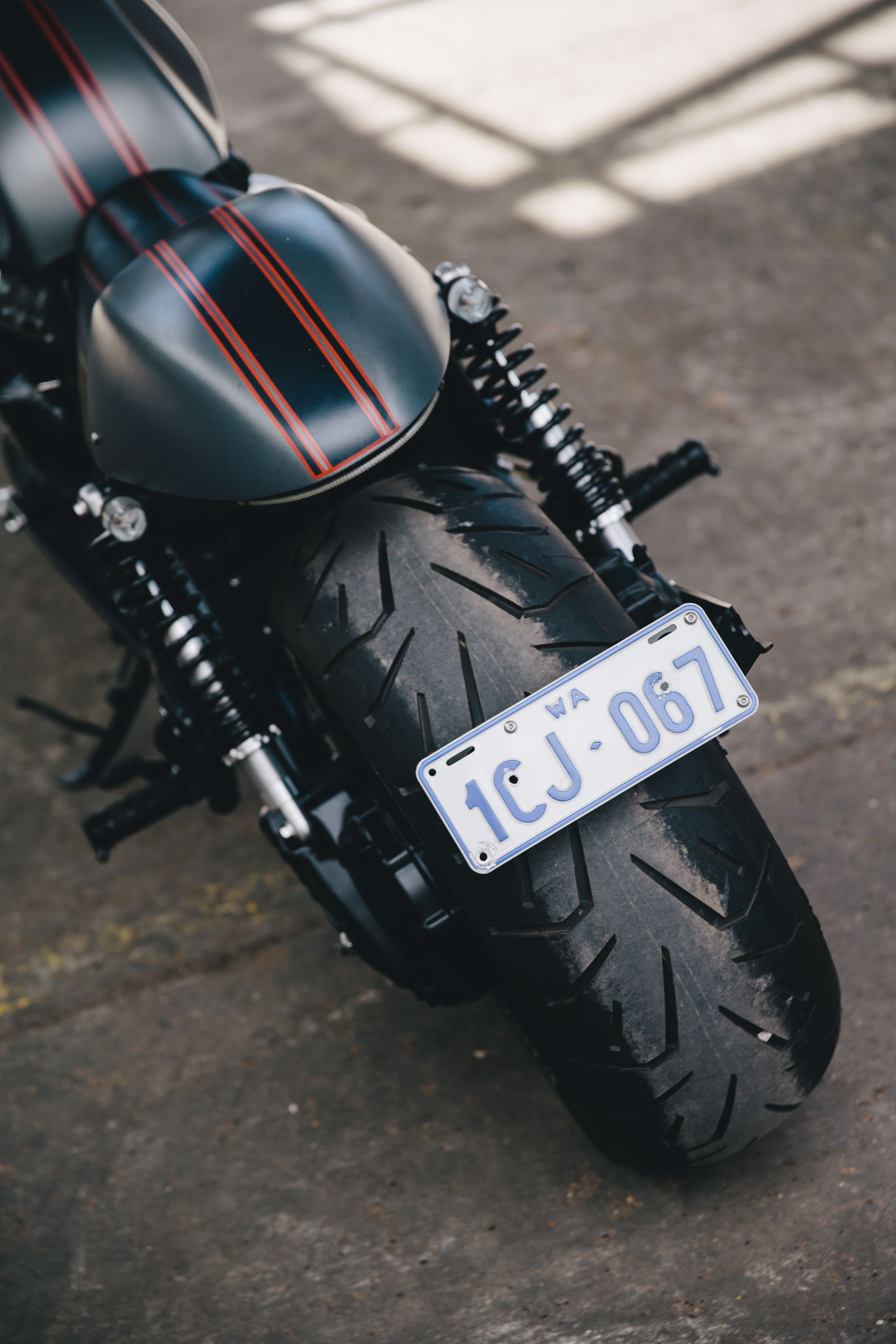 Triumph rocket cafe racer man man 2