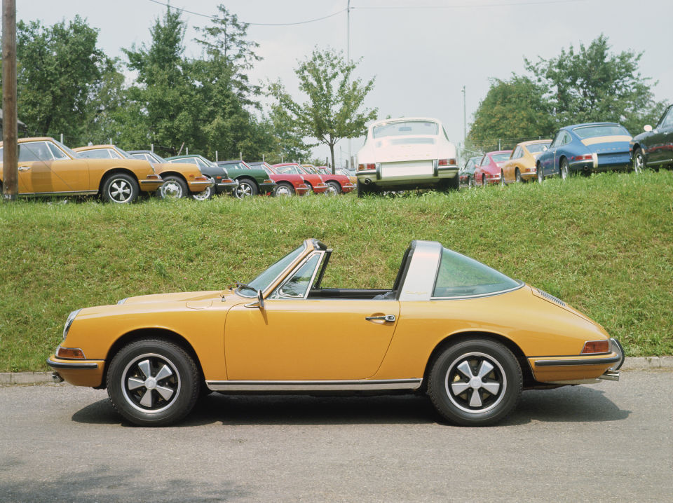 Porsche 911 targa man man 8