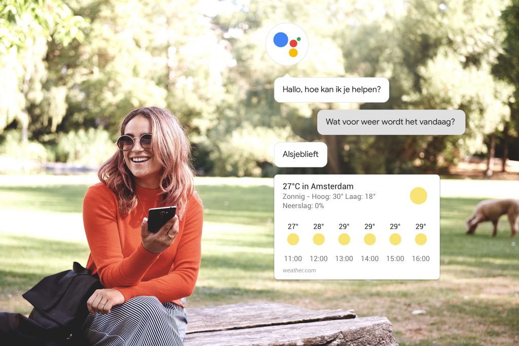 Google Assistant informatie software MAN MAN