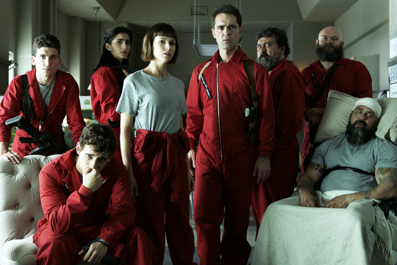 La Casa de Papel seizoen 3 MAN MAN