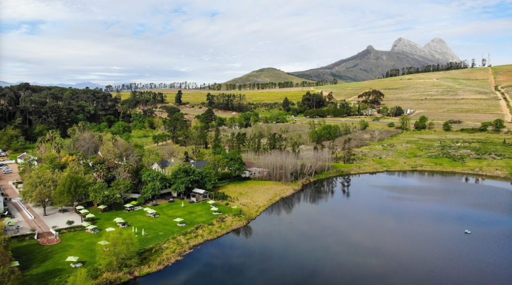 reisroute door Zuid-Afrika
