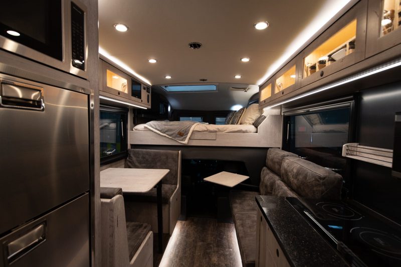 Binnenkant van camper