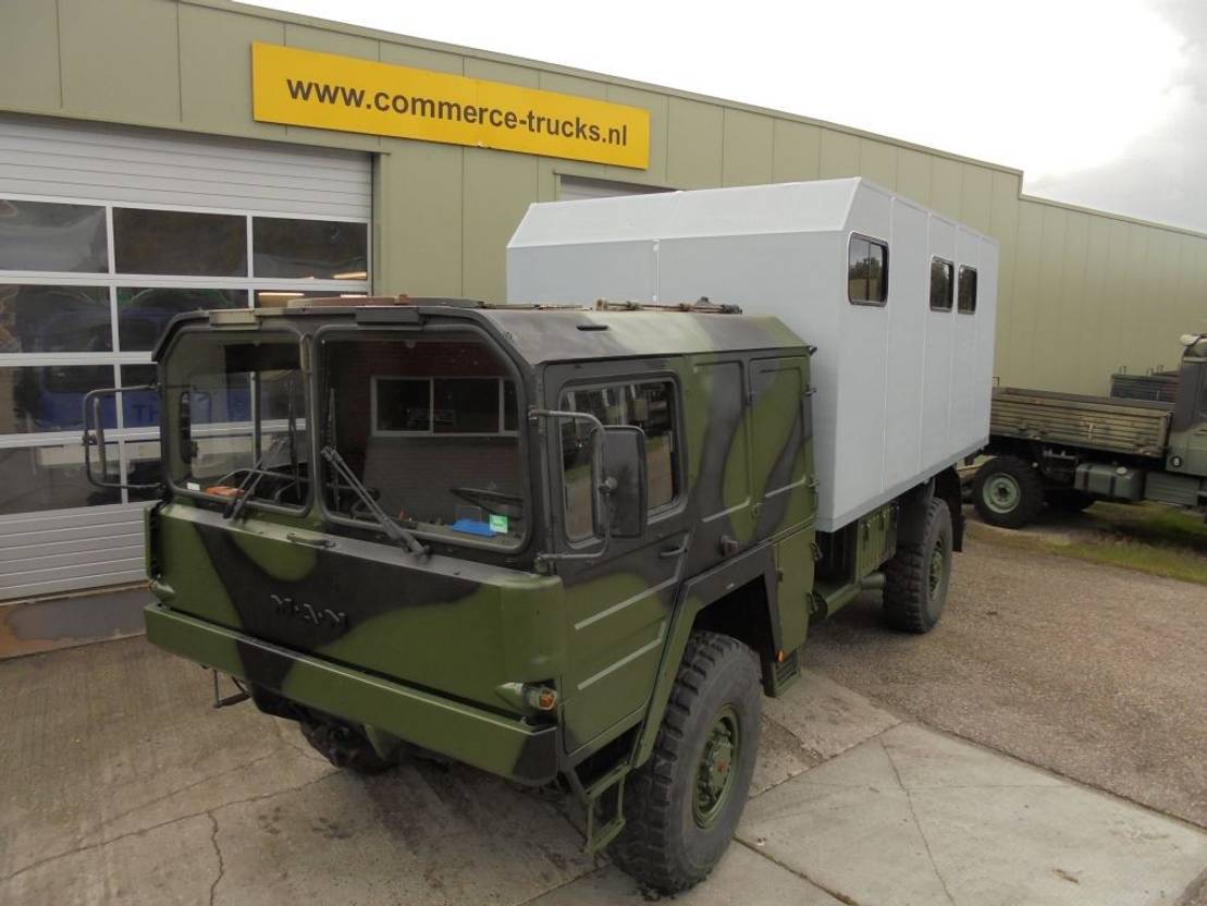 Camper leger vrachtwagen