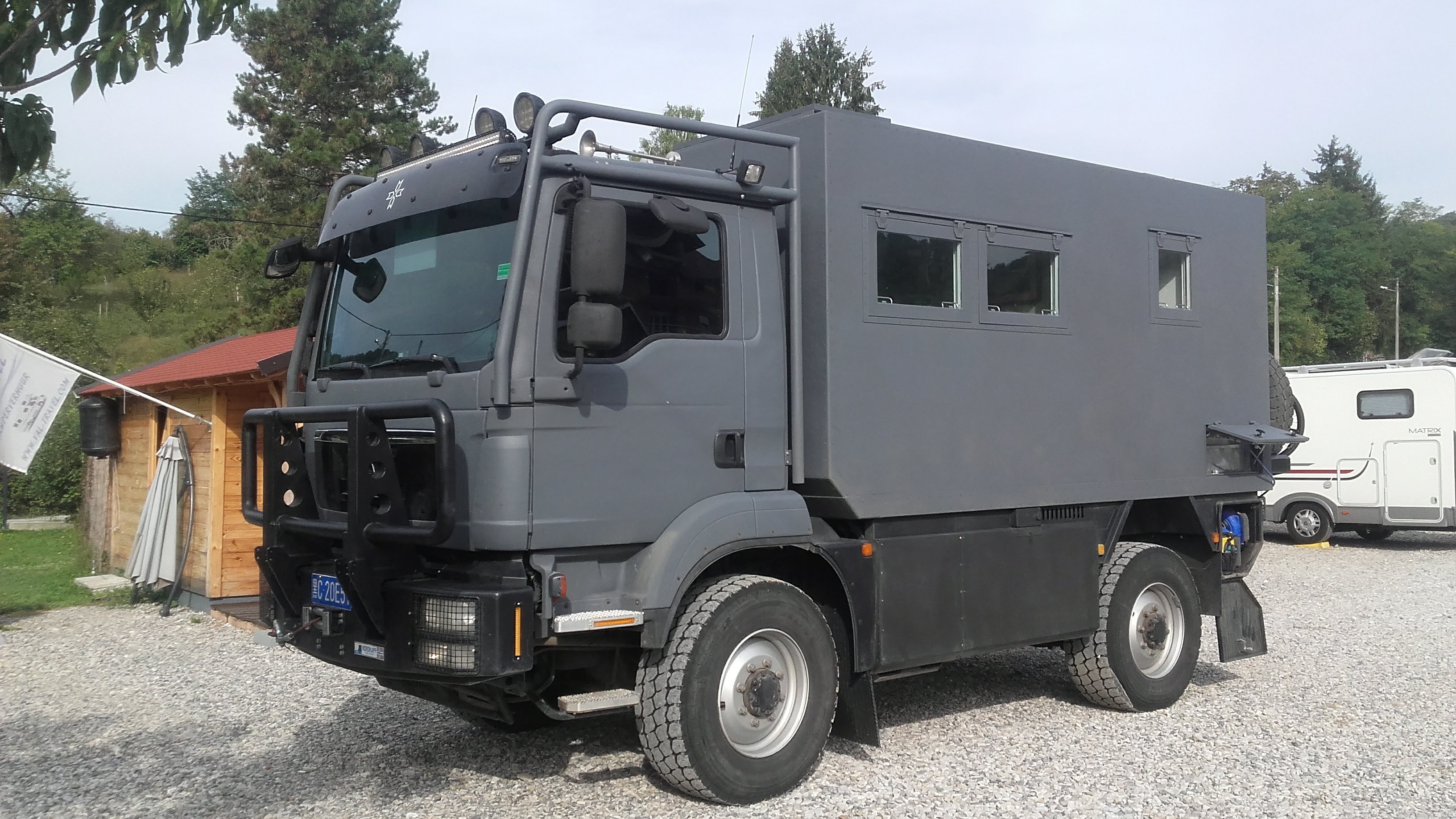 zwarte camper mannen