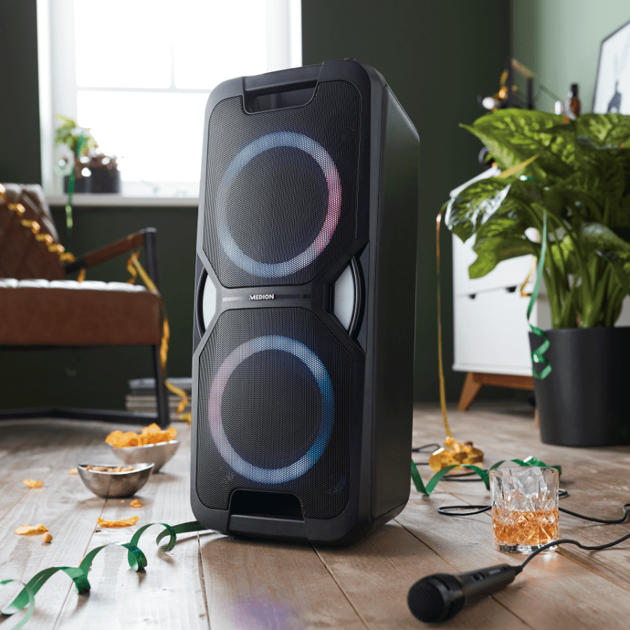 goedkope party speaker aldi