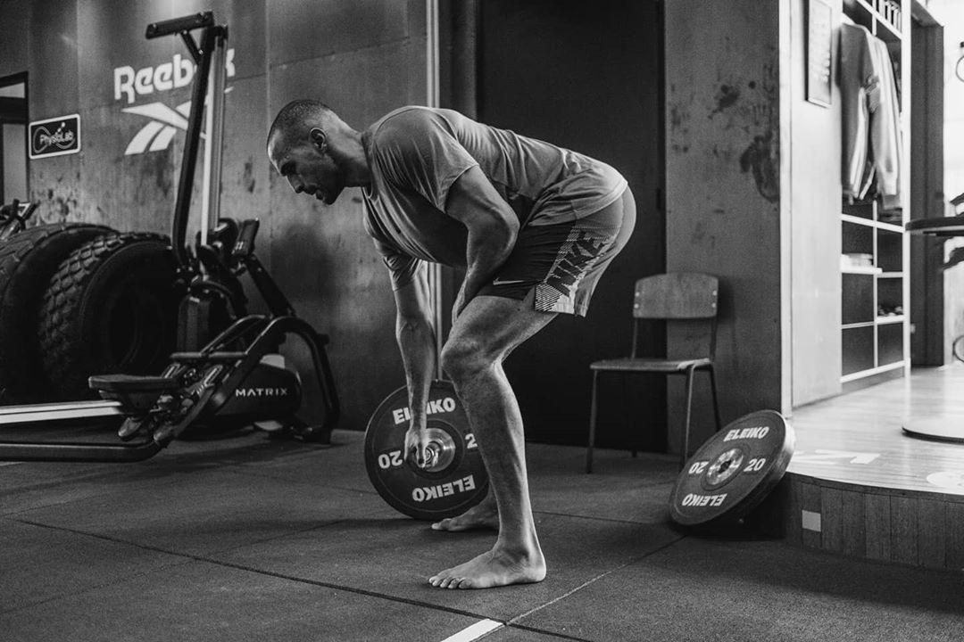 Krachttraining Badr Hari voorbereiding