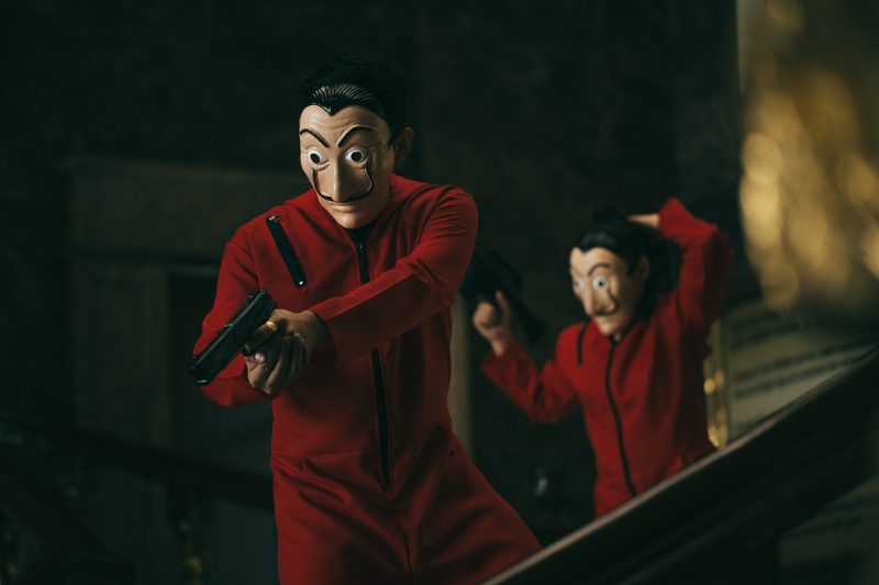 La Casa de Papel fotoshoot