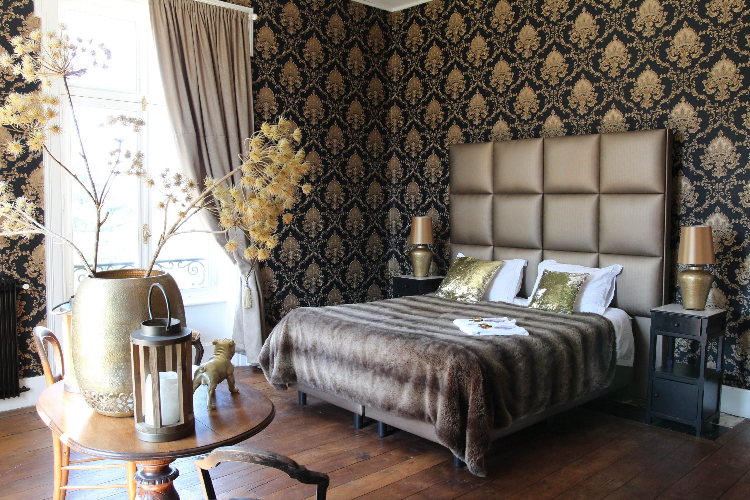 luxe kamer kasteel