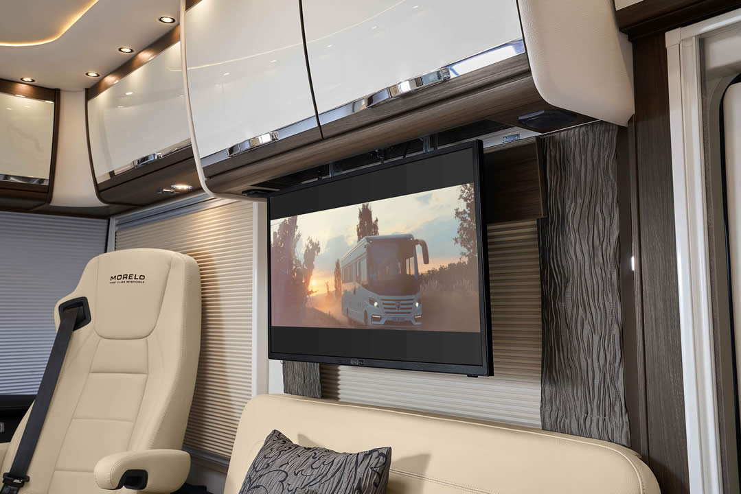 tv in camper