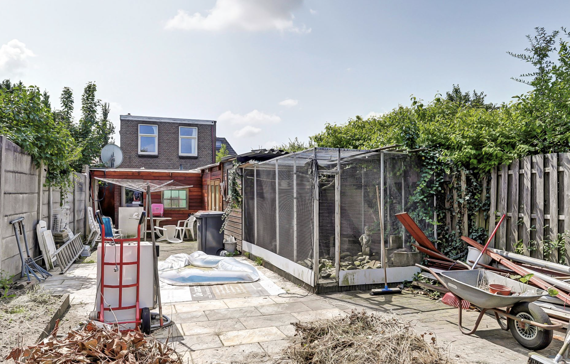 Tuin van huis op Funda