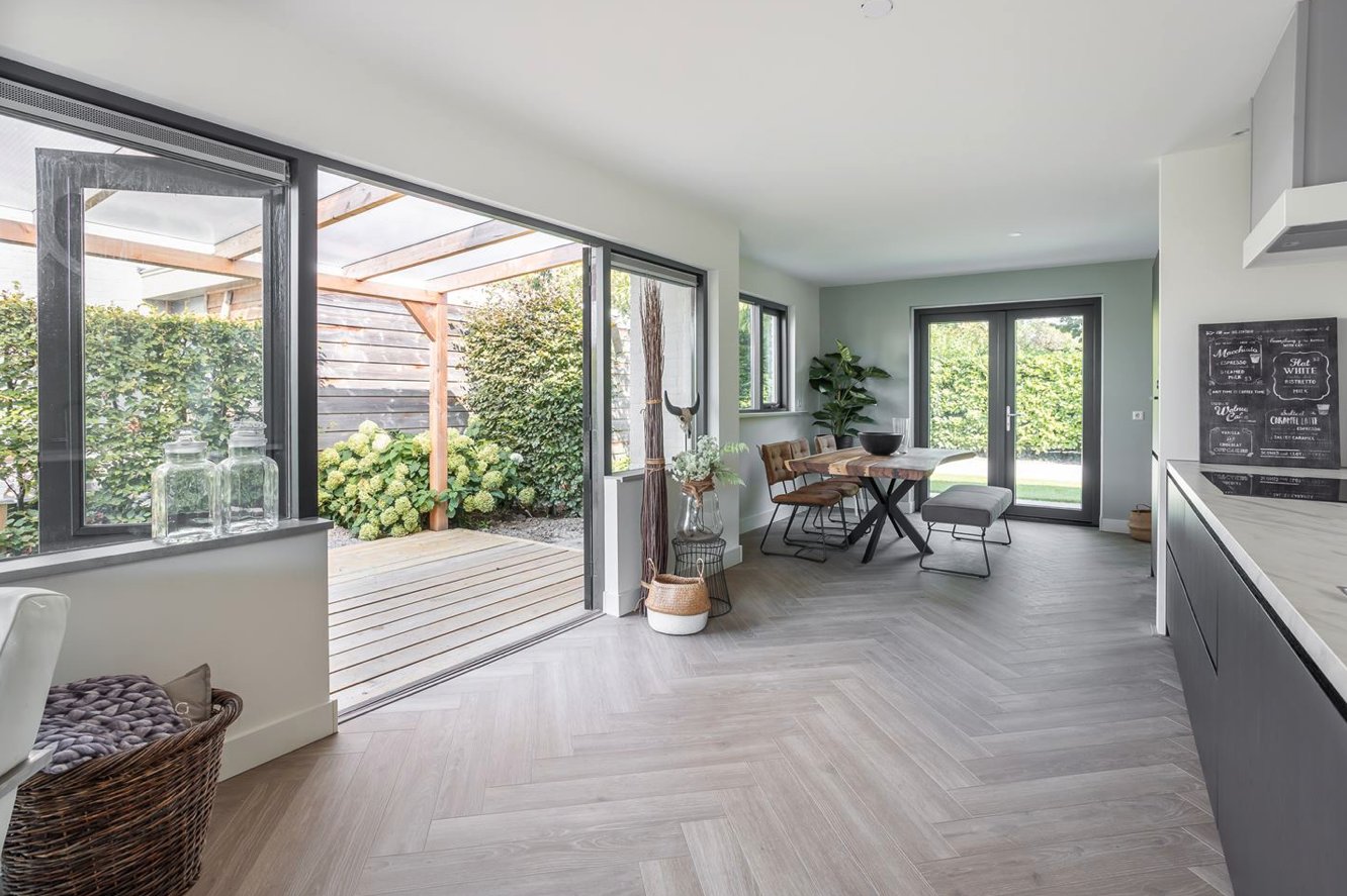 woning omgebouwd tot luxe bungalow