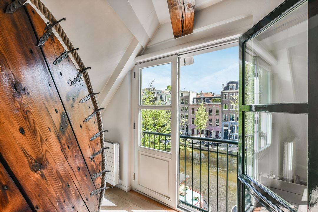 uitzicht woning prinsengracht