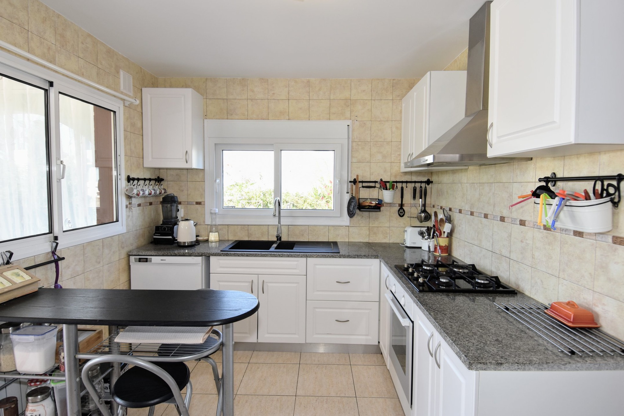 keuken in spaanse villa