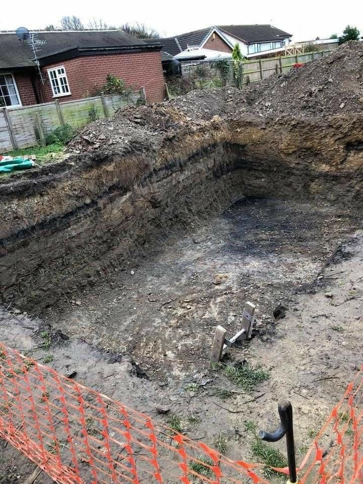 mancave in achtertuin onder de grond