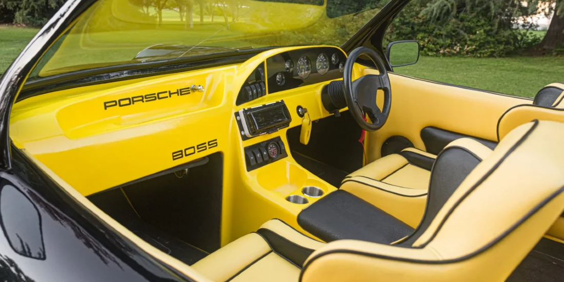 gebouwde porsche boot