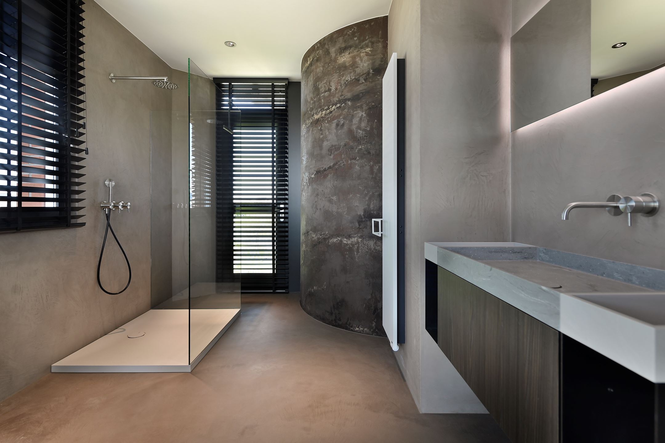 industriele badkamer